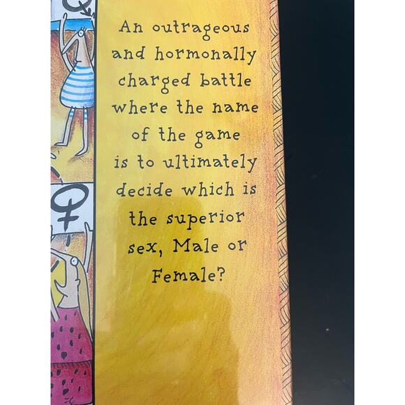 New! Sealed Battle of the Sexes Board Game. Vintage 1997 University Games Party - Picture 3 of 4